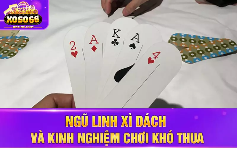 Ngũ Linh xì dách và kinh nghiệm chơi khó thua